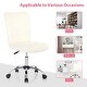 preview thumbnail 27 of 28, Gymax Armless Leisure Office Chair Adjustable Swivel Task Chair