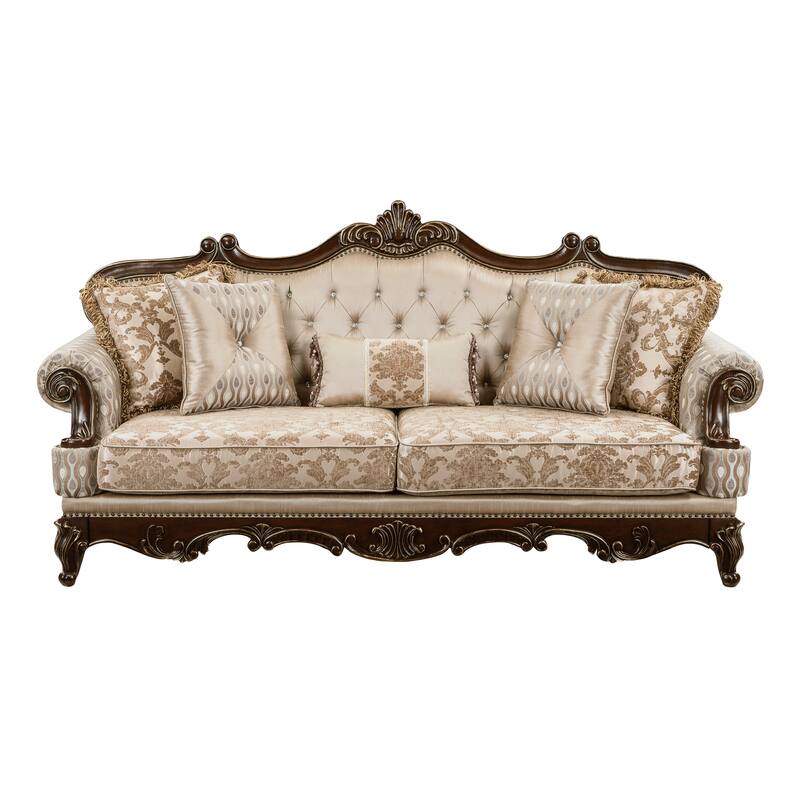Vista 2-Piece Chenille Living Room Sofa Set