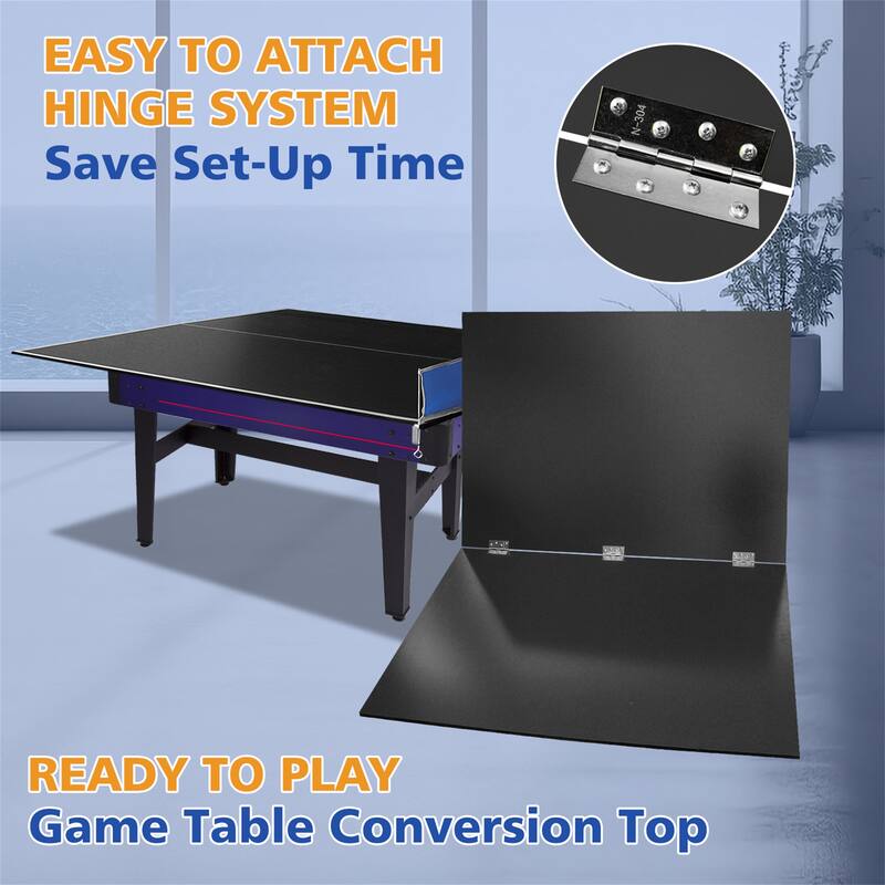 Mid-Size Ping Pong Conversion Top Foldable