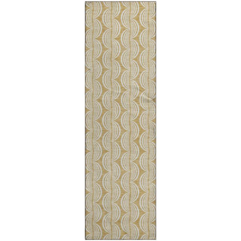 Premium Washable Super Soft Transitional Scallop Mayfield Rug