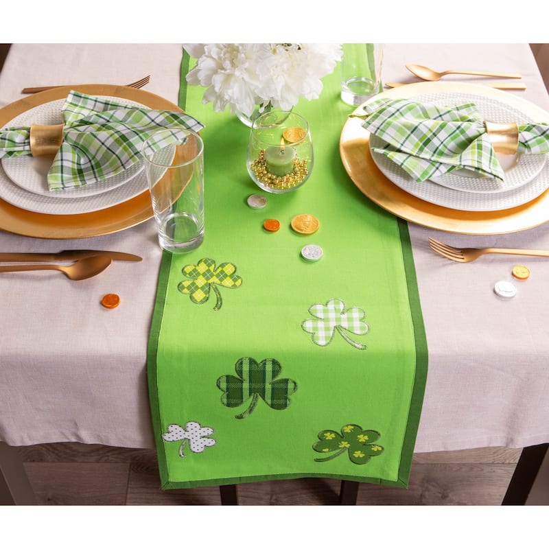 DII St. Patrick's Day Table Runner