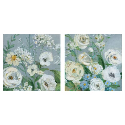 Painterly Garden I, II by Sally Swatland Canvas Art Prints