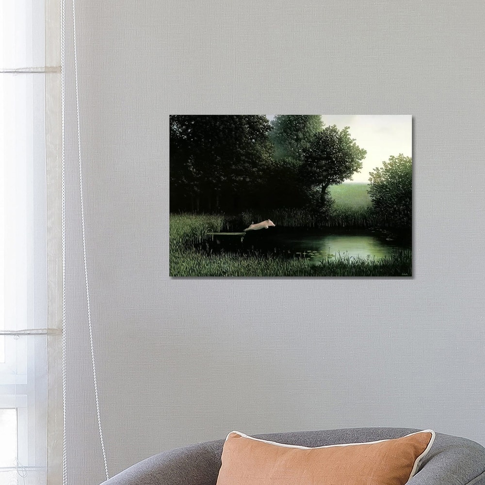 iCanvas "Koehler's Pig" by Michael Sowa Canvas Print