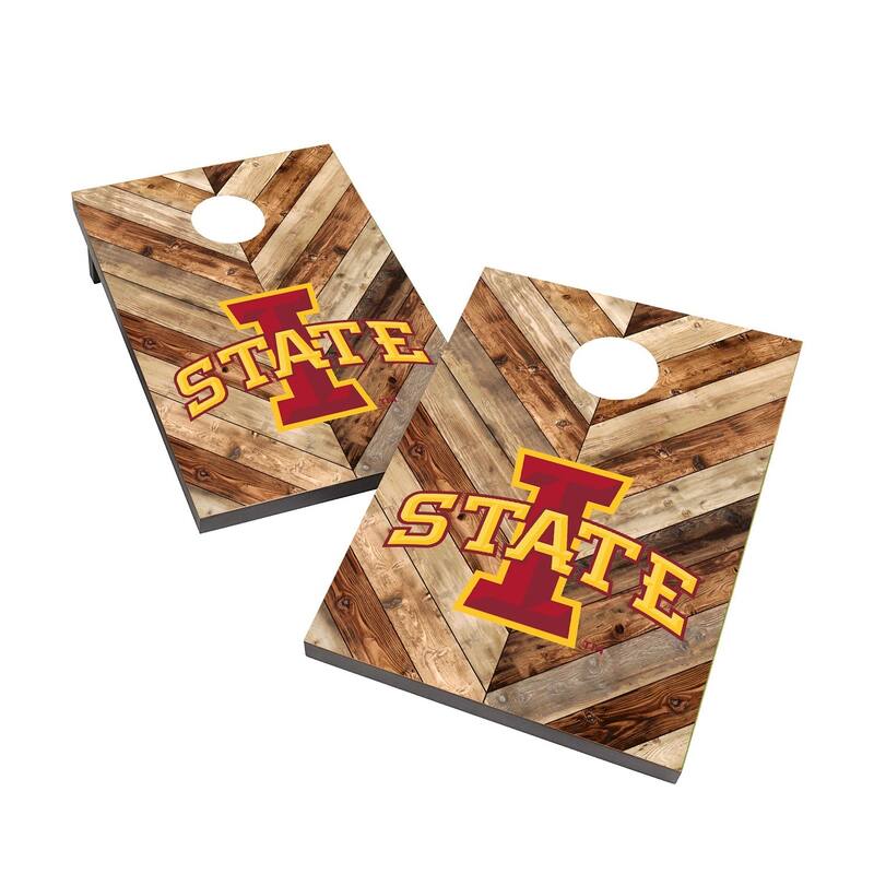 Iowa State University Cyclones 2x4 Cornhole Boards - Include LED Lights