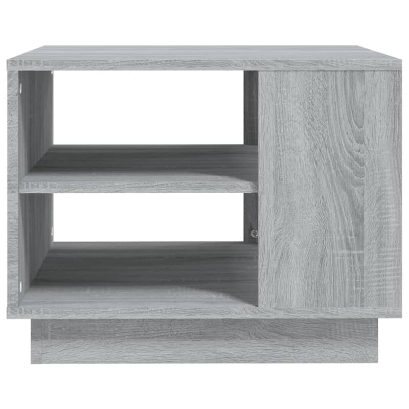 vidaXL Coffee Table Accent End Side Sofa Table for Living Room Engineered Wood - 21.7" x 21.7" x 16.9"