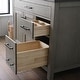 preview thumbnail 6 of 99, Sudio Design Bathroom Vanity Jasper Textured Collection