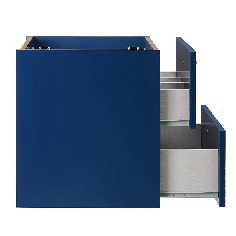 Modway Daybreak 24" Wall-Mount Bathroom Vanity Cabinet (Sink Basin Not Included)