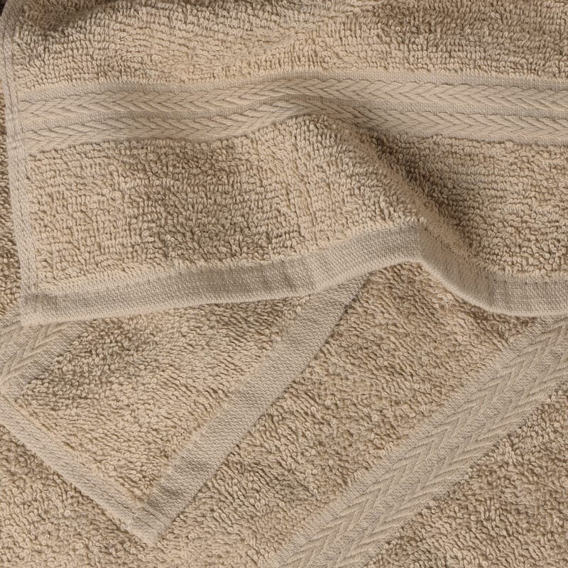 Superior Miami 100% Cotton 6-Piece Towel Set - Lightweight & Quick Drying