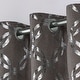 preview thumbnail 34 of 33, Exclusive Home Modo Metallic Geometric Grommet Top Curtain Panel Pair