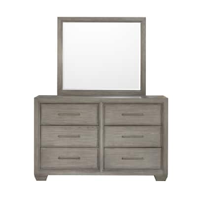 Andover 6 Drawer Dresser with Mirror