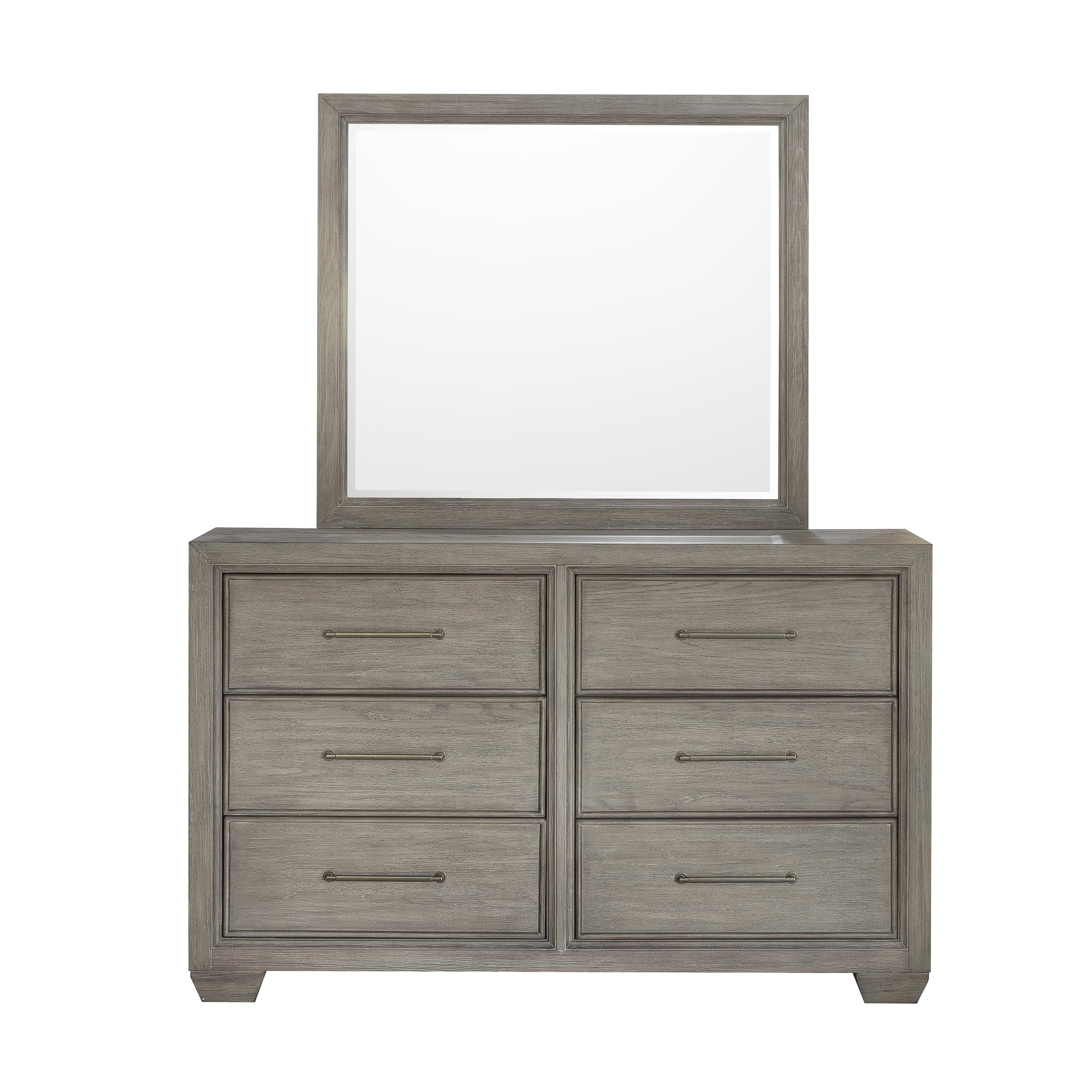 Andover 6 Drawer Dresser with Mirror