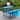 2-Piece Outdoor HDPE Bar Table with Adirondack Chairs Set