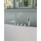 preview thumbnail 21 of 39, Roman Tub Faucet with Handheld Shower 3-Handle Deck Mount Bathtub Faucet Set