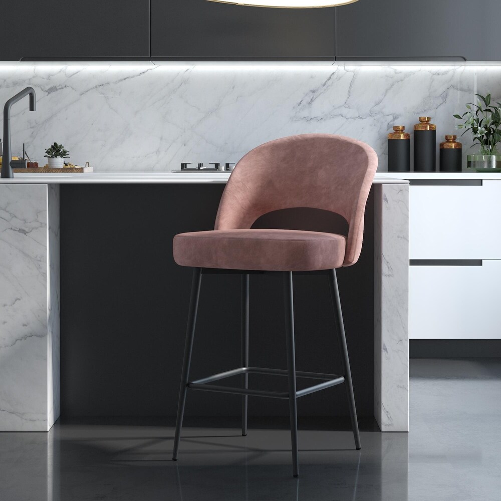 Cosmoliving by cosmopolitan best sale astor upholstered counter stool