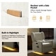 preview thumbnail 16 of 29, Remo Modern Nursery Swivel Glider Recliner with Built-in Nightlight and Storage Bags by HULALA HOME