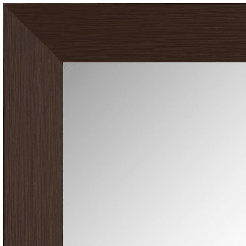 Pendleton Espresso Framed Vanity Mirror