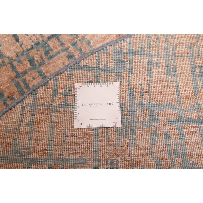 ECARPETGALLERY Hand-knotted Legacy Copper Silk, Wool Rug - 5'10 x 5'10