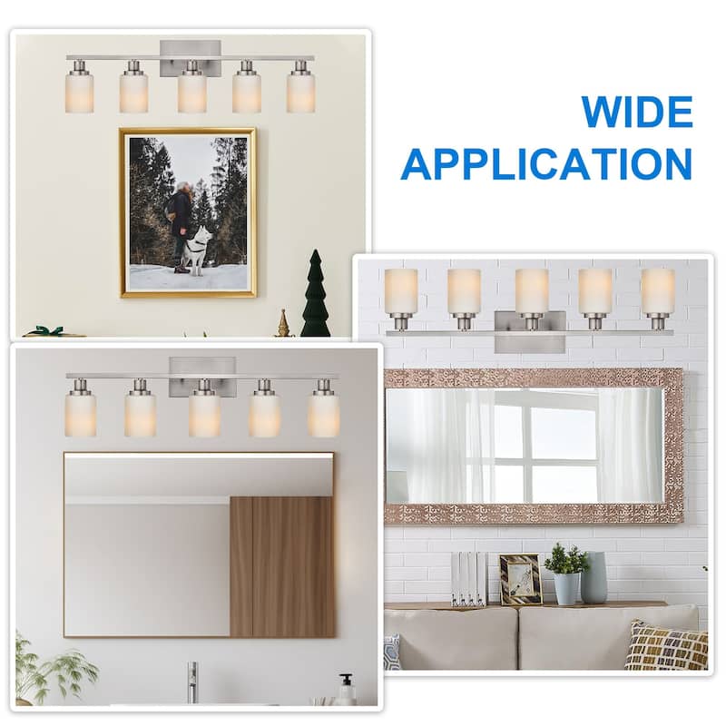 5-Light Bathroom Vanity Light