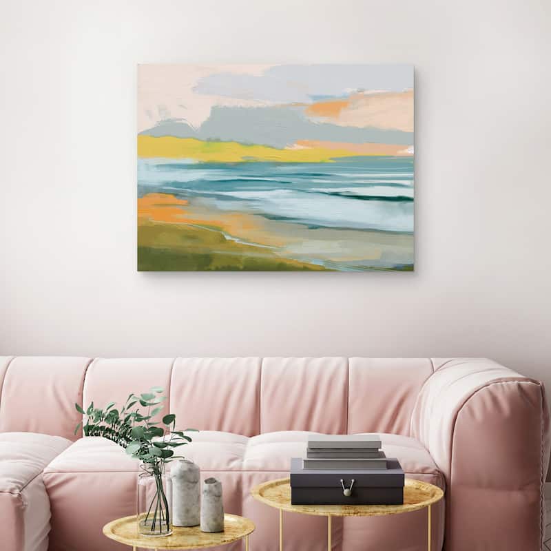 Seaside Colors 2 by Studio Arts Canvas Art Print
