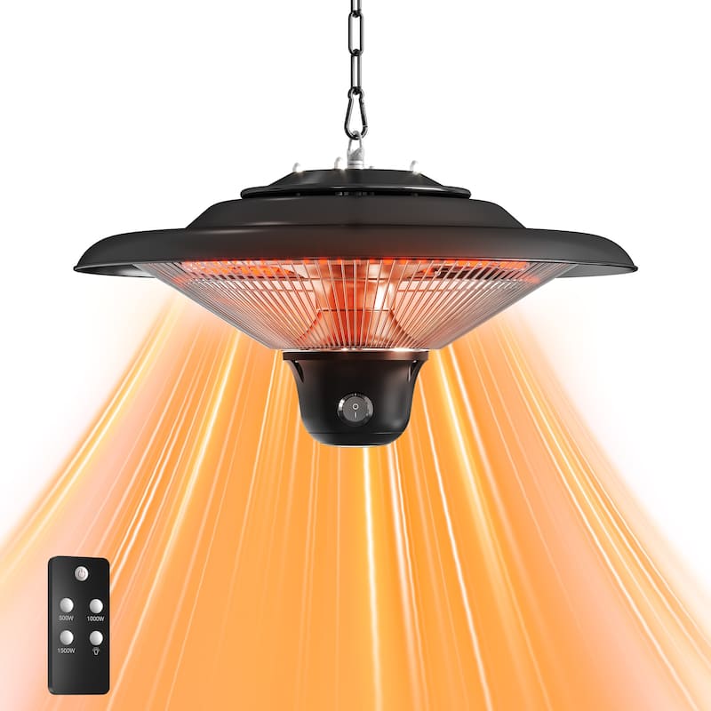 Electric Patio Heater with 3 Adjustable Modes