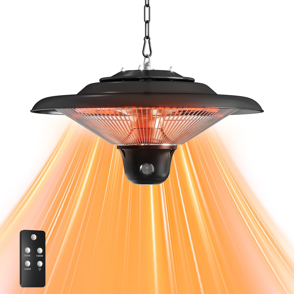 Electric Patio Heater with 3 Adjustable Modes