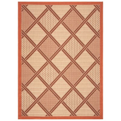 SAFAVIEH Courtyard Stiliana Indoor/ Outdoor Waterproof Patio Backyard Rug