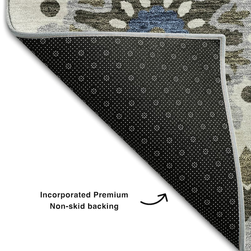 Premium Washable Super Soft Boho Suzani Mayfield Rug