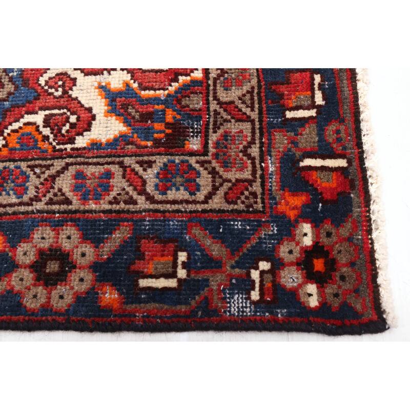 ECARPETGALLERY Hand-knotted Antalya Vintage Red Wool Rug - 4'9 x 9'7