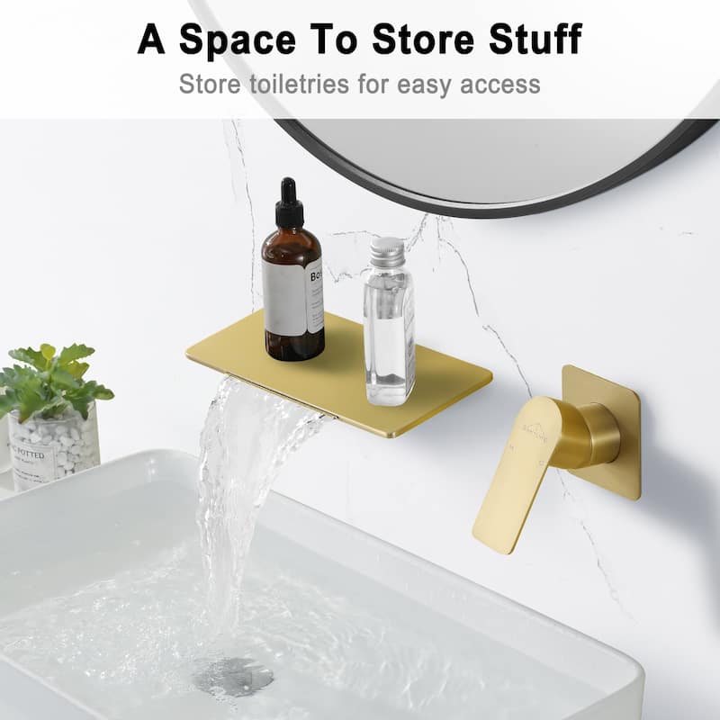 CASAINC Single Handle Wall Mounted Faucet