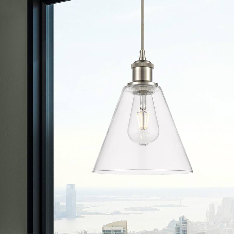 Innovations Lighting Ballston Berkshire 1 Light 8" Cord Hung Mini Pendant