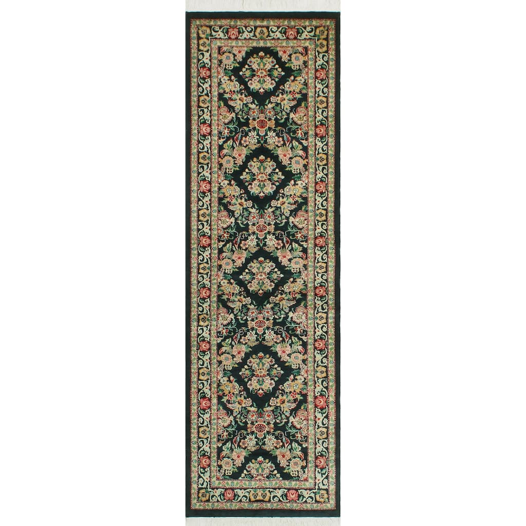Pak-Persian Eloy Black/Ivory Runner - 2'4" x 7'10"