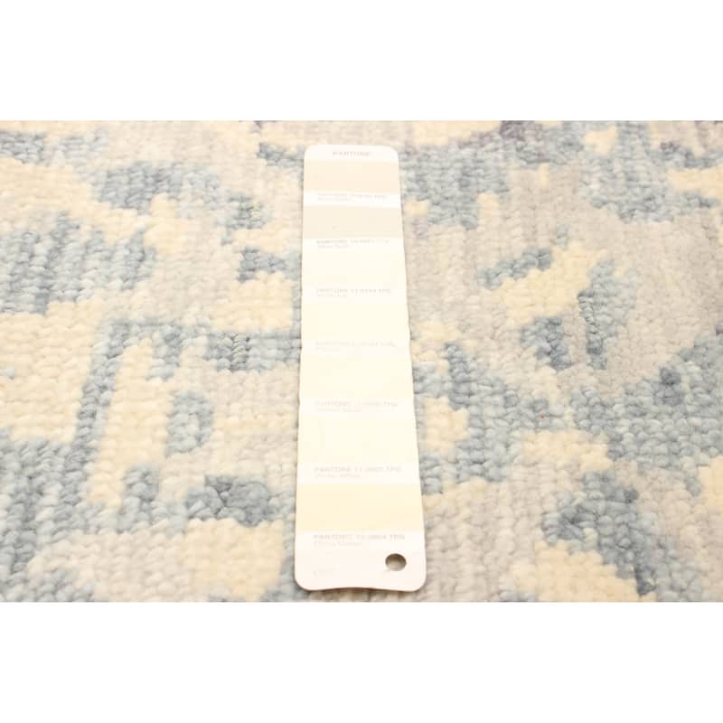 ECARPETGALLERY Hand-knotted Mystique Cream Wool Rug - 3'7 x 5'6