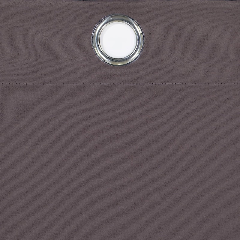 Eclipse Aldera Solid Tripleweave Thermal Blackout Grommet Curtains (2 Panels)