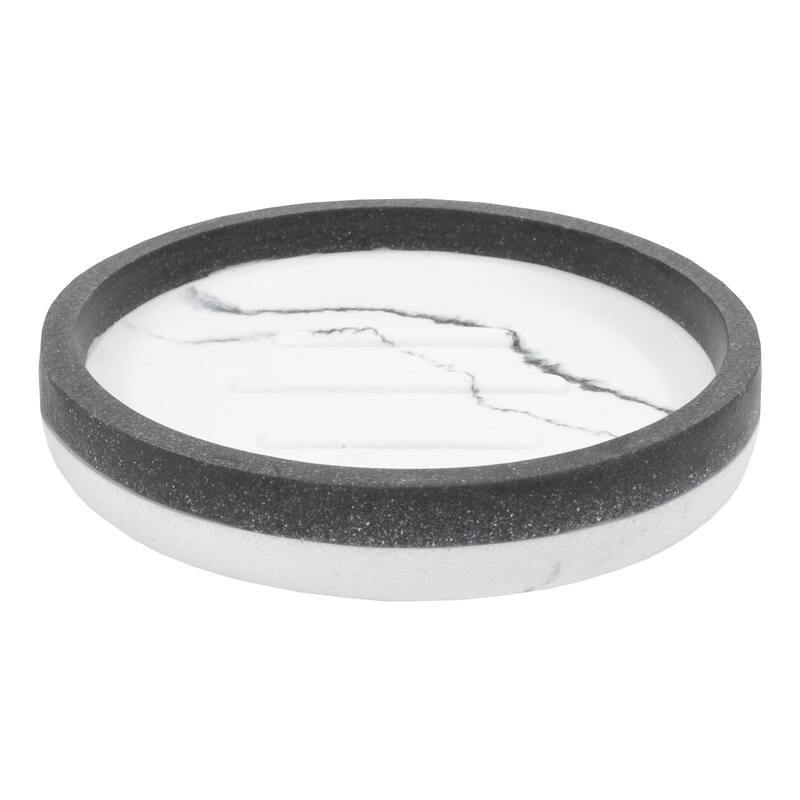 Marbleized Bath Accessory Collection - Soap Dish Only