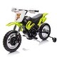 preview thumbnail 27 of 58, 12V Kids Ride-On Electric Motorcycle - Twist Grip Throttle, Training Wheels, Dirt Bike Design