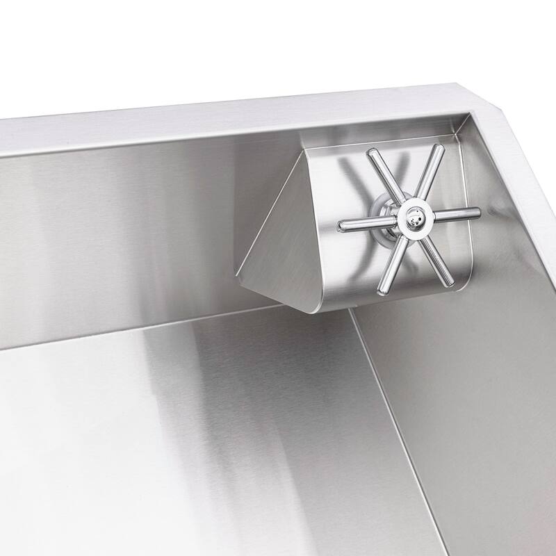 Ruvati 30-inch Undermount 16 Gauge Stainless Steel Rounded Corners Kitchen Sink - RVH7533