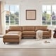 preview thumbnail 65 of 149, Pamela Oversized Modular Sectional Sofa Couch