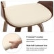 preview thumbnail 180 of 186, 26"/29" Faux Leather Swivel Bar Stools, Wood Counter Stool