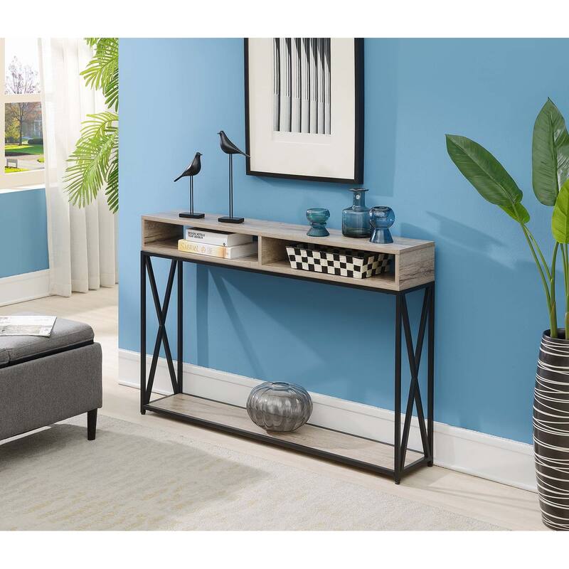 Convenience Concepts Tucson Deluxe Console Table with Shelf