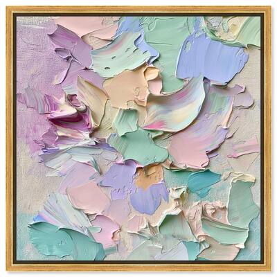 Flowing Mousse II Canvas by Art Remedy
