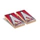 preview thumbnail 1 of 3, St. Louis Cardinals MLB Triangle Cornhole Board Set Include Carrying Case