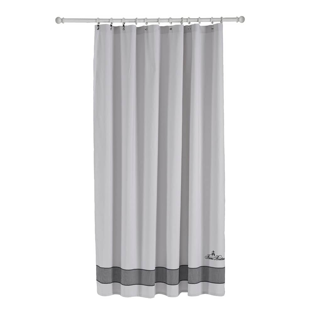 Brooks Brothers Fancy Border Shower Curtain