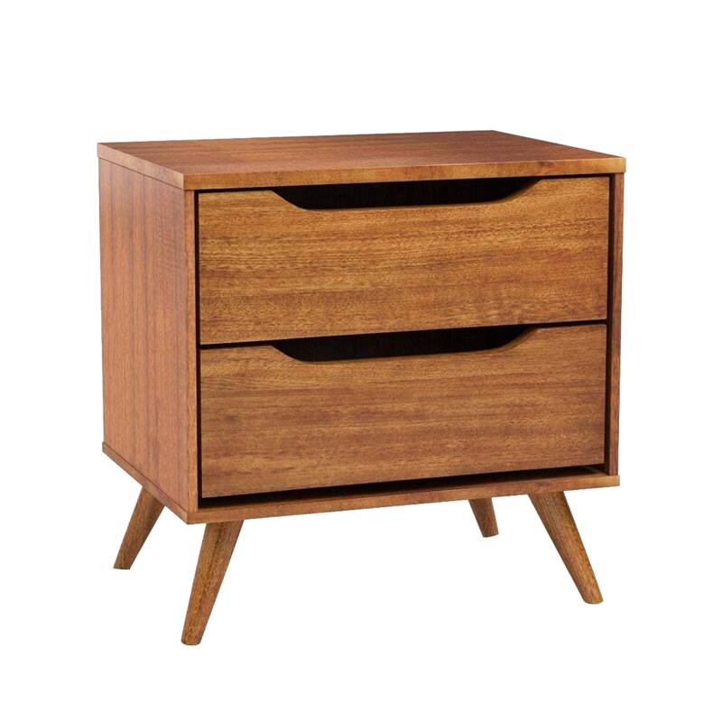 24"H Nightstand with 2 Drawers