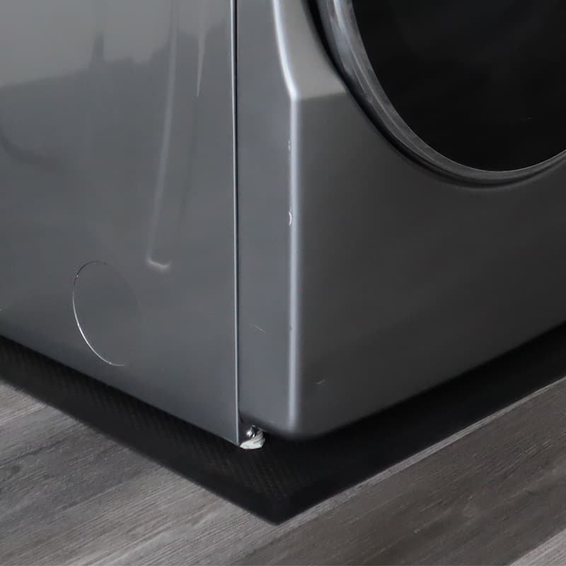 Rubber-Cal Rubber "Washer and Dryer Mat" - 5mm x 32" x 29" - 29in x 32in