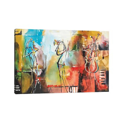 iCanvas "Air Jazz" by Tanija Petrus Canvas Print