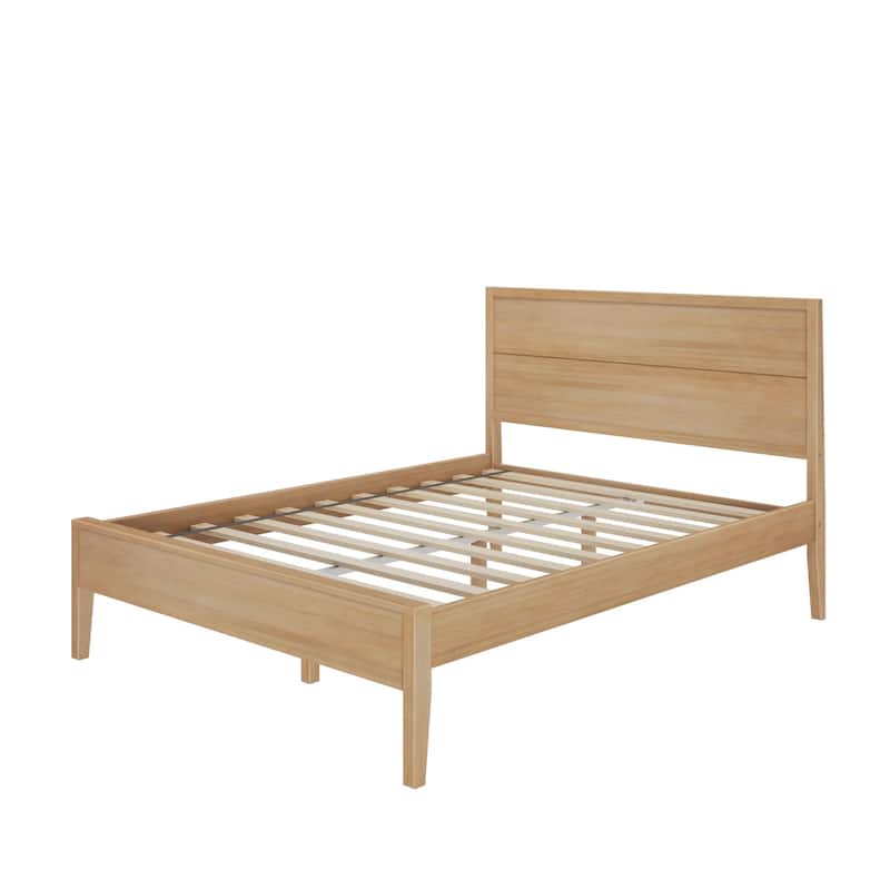 Plank and Beam Queen Size Bed