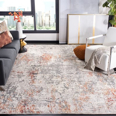 SAFAVIEH Dream Herb Vintage Abstract Viscose Rug