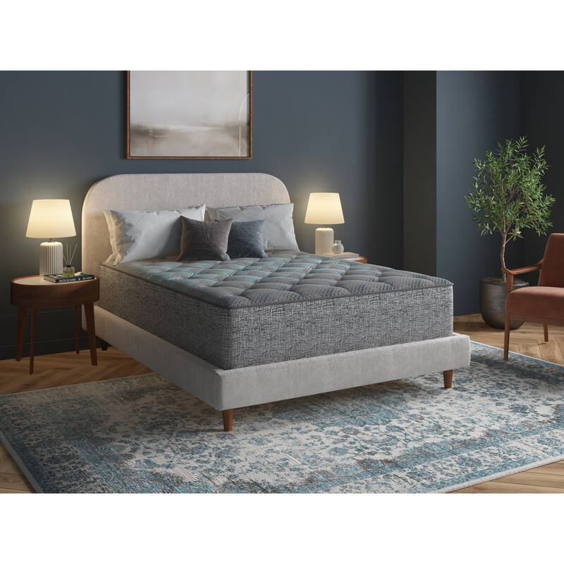 Restonic Comfort Care 11" Hybrid Mattress, Individual Pocketed Coil Mattress , Medium Comfort - King