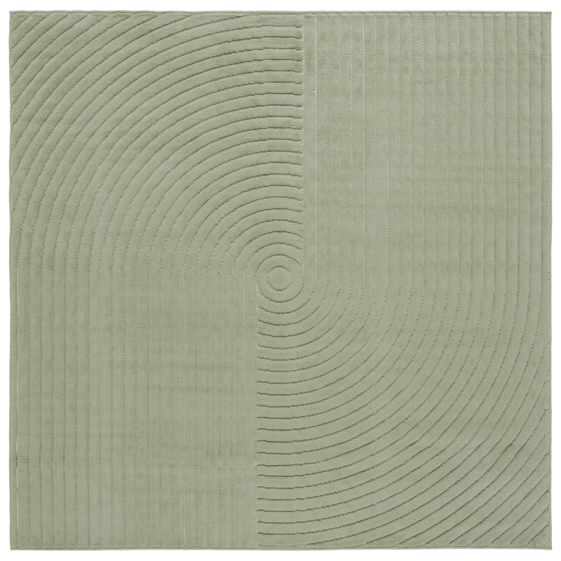 SAFAVIEH Selena Elaine Modern & Contemporary Rug - 8' Square - Green