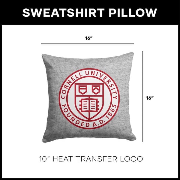 dimension image slide 1 of 4, NCAA Ivy League 16 Inch Sweatshirt Pillow